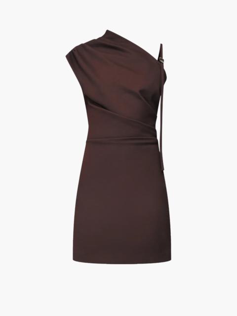Wynn Hamlyn LUNA BUCKLE MINI DRESS