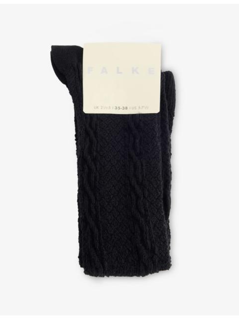 FALKE Declivity Knee-High Wool-Blend Socks