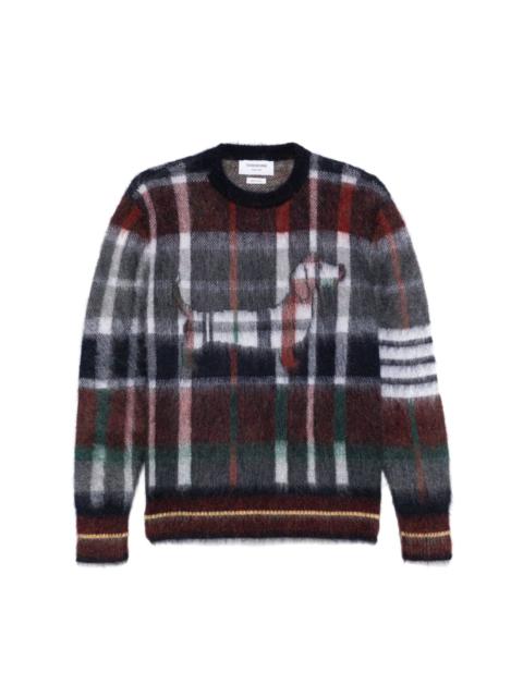 【送料&関税込】Thom Browne Multicolor Mohair Knitwear Thom Browne Multicolor Wool/Mohair Blend Sweater Sz XL | eBay