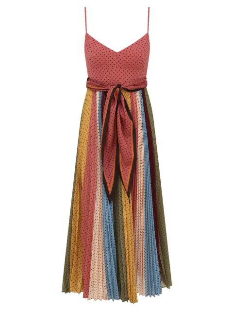 Zimmermann SUNRAY PLEATED PICNIC DRESS