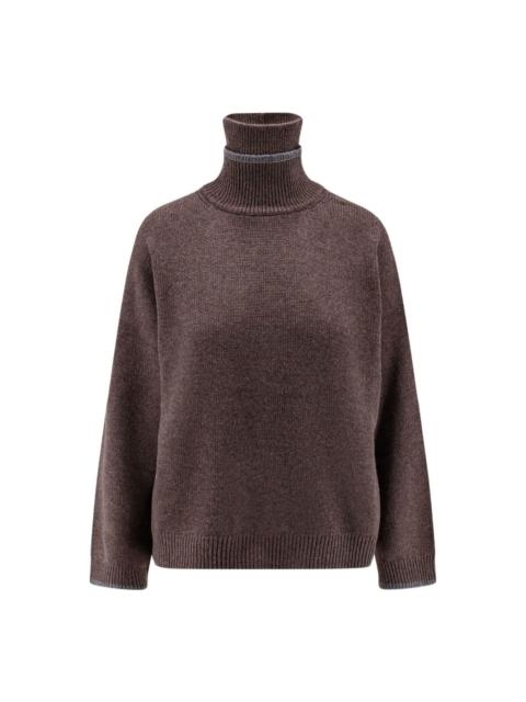 Cashmere Turtle-neck Sweater