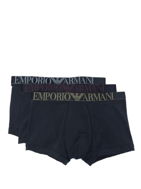 EMPORIO ARMANI Cotton boxer pack