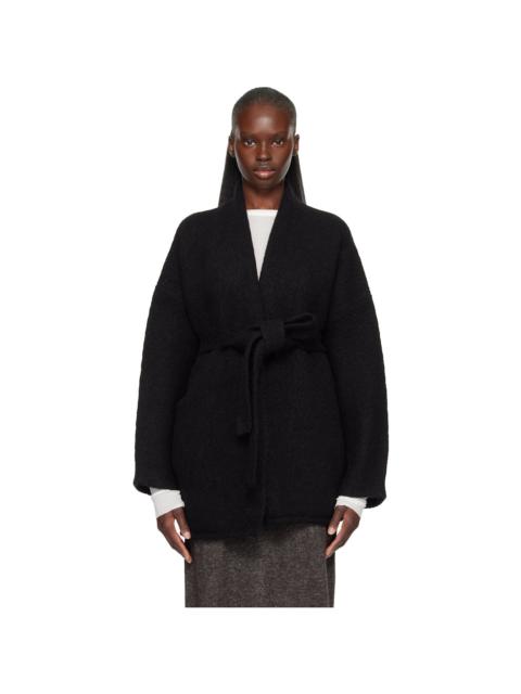 LAUREN MANOOGIAN Black Coto Cardigan