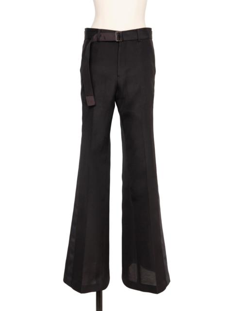 sacai Double-Faced Silk Cotton Pants