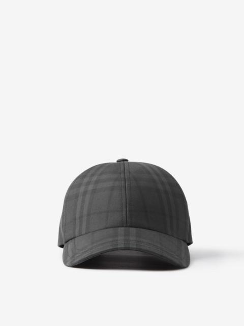 Burberry Vintage Check Cotton Baseball Cap