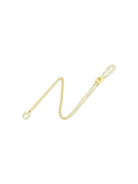 FERRAGAMO crystal embellishee necklace