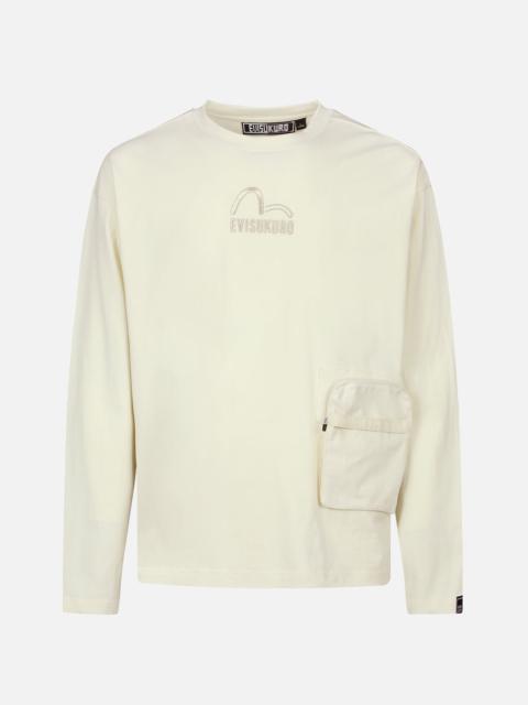 EVISU 3D Pocket Long-sleeve T-Shirt