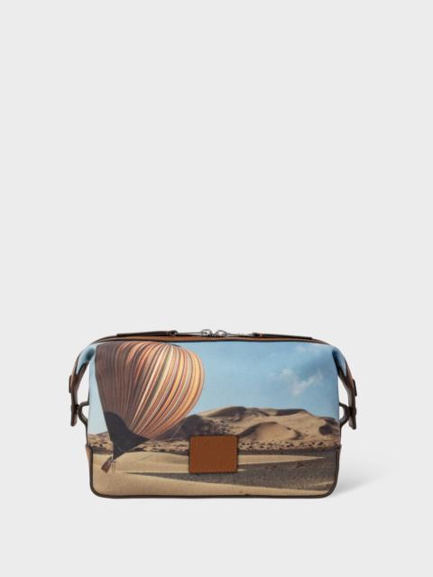 Paul Smith 'Signature Stripe Balloon' Print Wash Bag