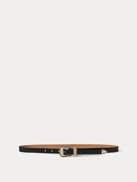 Polo Ralph Lauren Western Vachetta Leather Belt