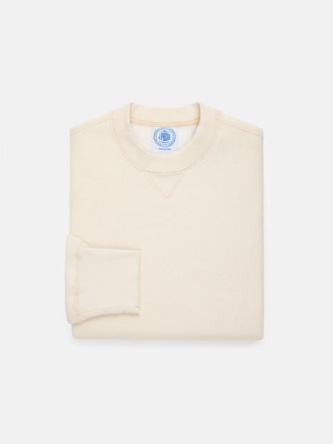 J. PRESS MADE-IN-USA NATURAL HEAVYWEIGHT SWEATSHIRT