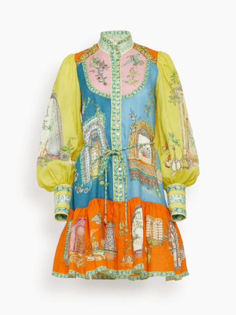 ALÉMAIS Monte Mini Dress in Multi