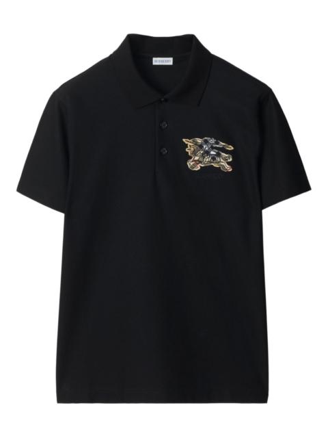 Burberry Equestrian Knight Design polo shirt