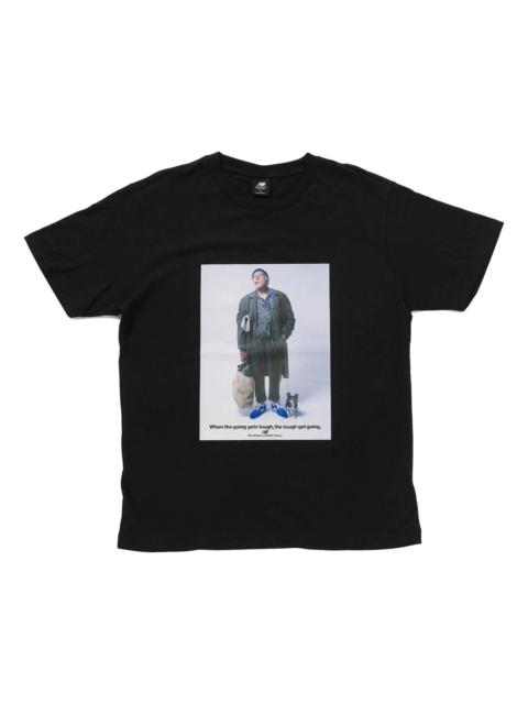 New Balance Essentials Grandpa T-shirt 'Black' AMT21569-BK