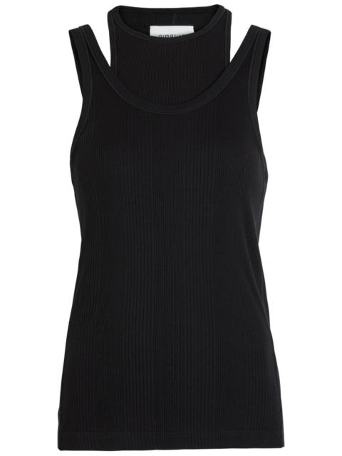 armarium Armarium Filippa Layered Ribbed Cotton Tank