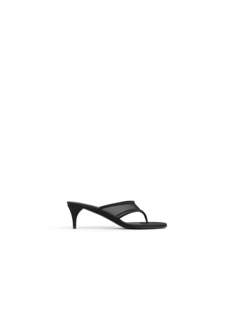 Alaïa MULES TONG IN MESH