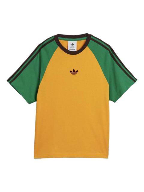 adidas adidas x Wales Bonner Short Sleeve T-shirt 'Collegiate Gold' IJ8353