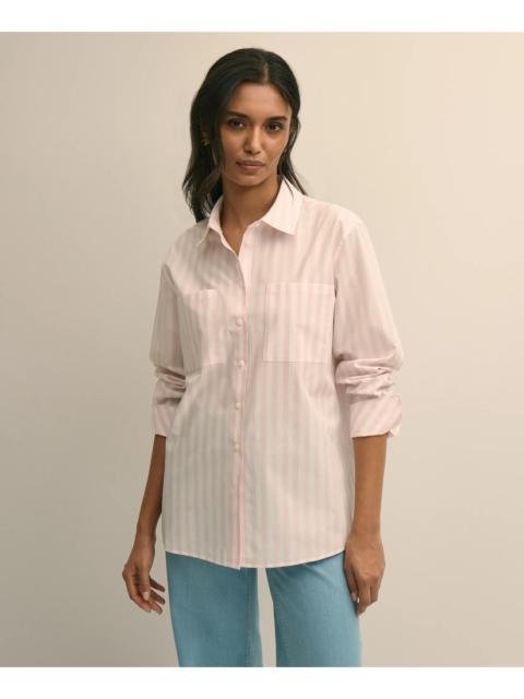 Brooks Brothers Relaxed Cotton Striped Shirt
