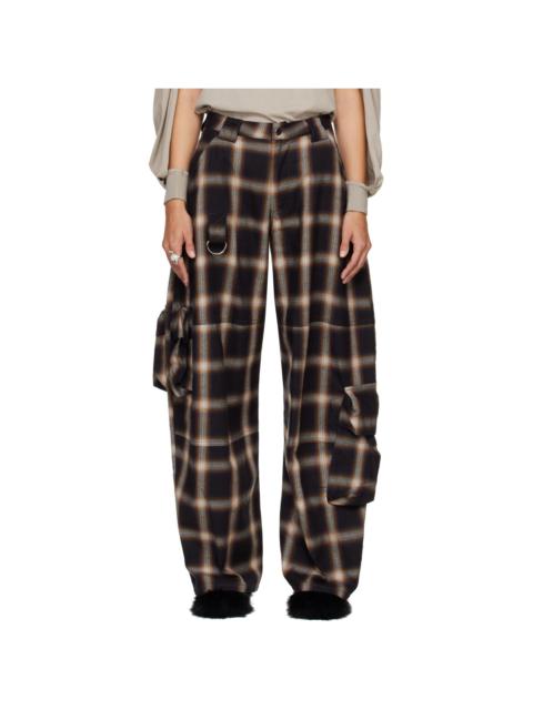 Collina Strada Black Lawn Cargo Pants