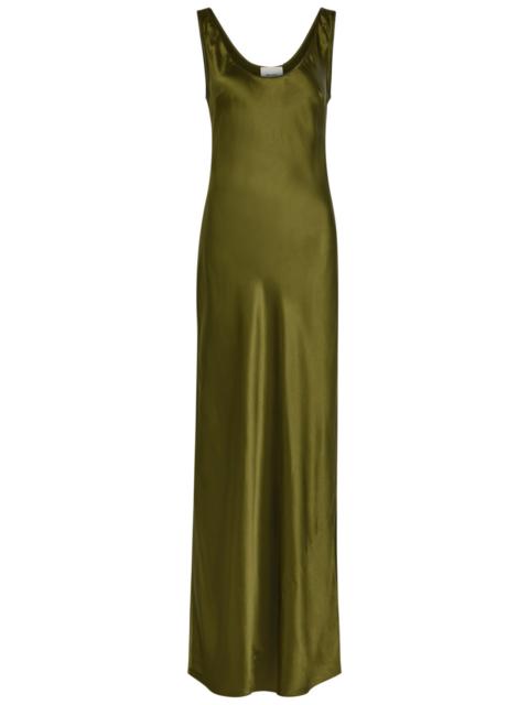 Reformation Reformation Pamela Silk Maxi Slip Dress