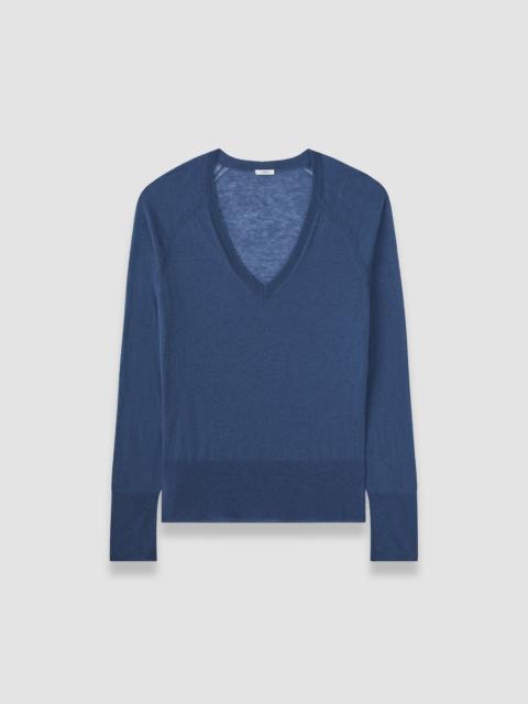JOSEPH Cetus Cashair V Neck Jumper