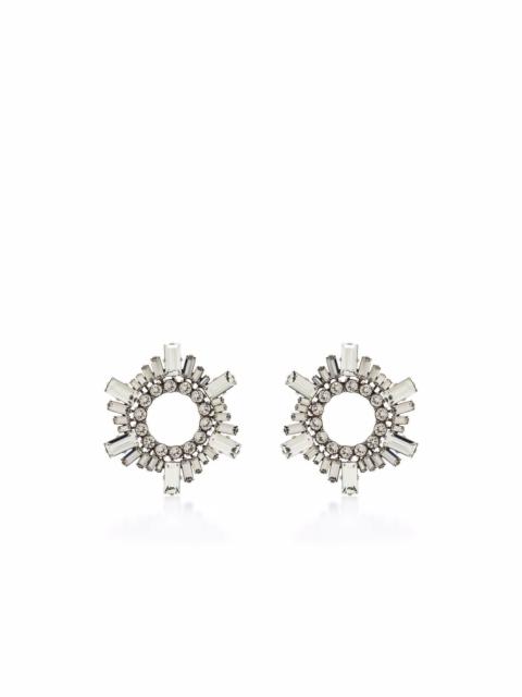 Mini Begum crystal-embellished earrings