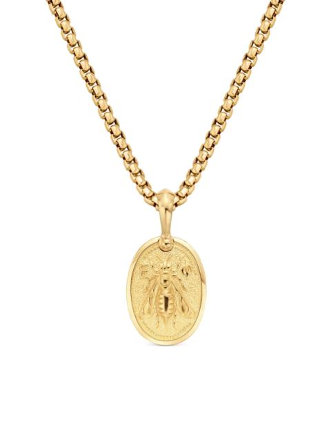 DAVID YURMAN Men's Petrvs Bee Amulet in 18K Yellow Gold - Gold