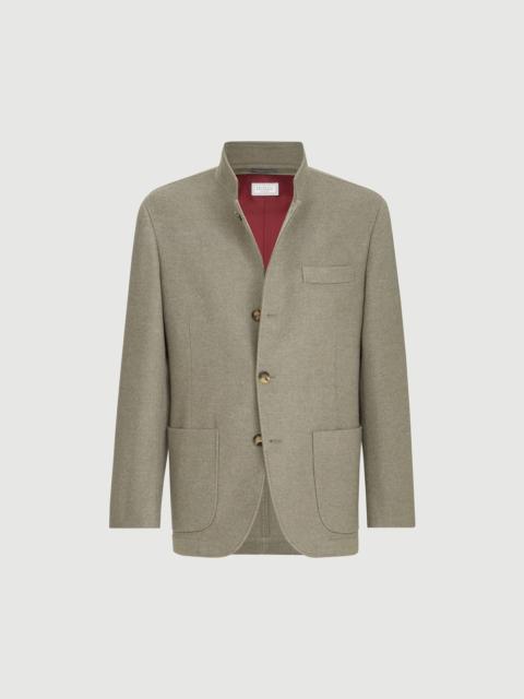 Brunello Cucinelli Lightweight water-resistant cashmere outerwear blazer