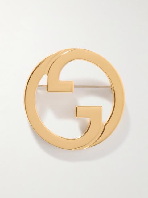 GUCCI Blondie Gold-tone Brooch