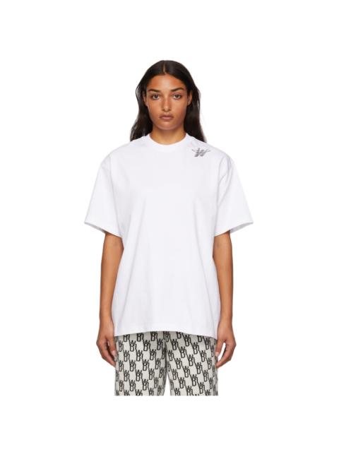 We11done White Logo T-Shirt