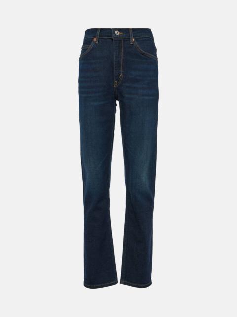 RE/DONE 70s high-rise straight jeans
