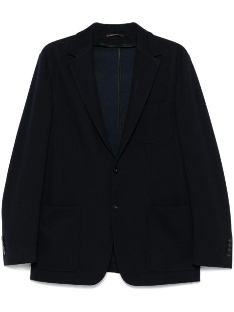 Canali felted blazer
