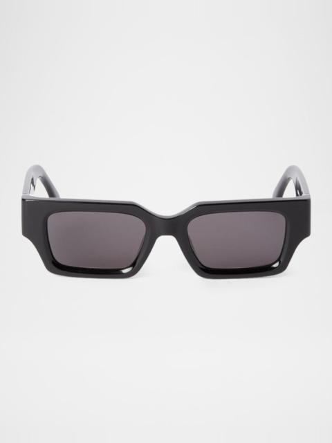 Palm Angels Hyde Acetate Rectangle Sunglasses