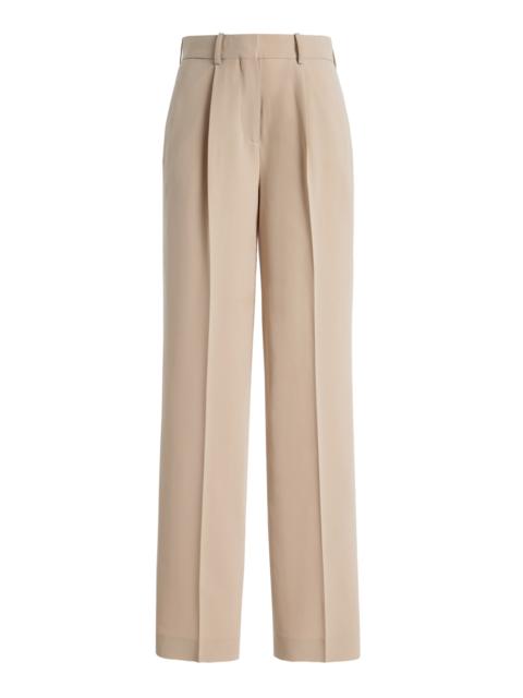 AYA MUSE Soli Pleated Trousers ivory