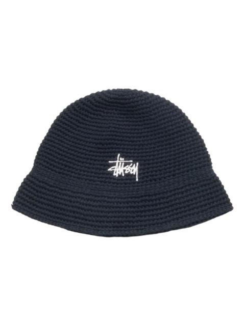 Stüssy Stussy Basic Knit Bucket Hat 'Black' 1321261-BLAC