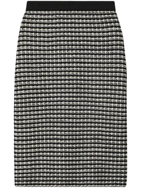 TORY BURCH jacquard skirt