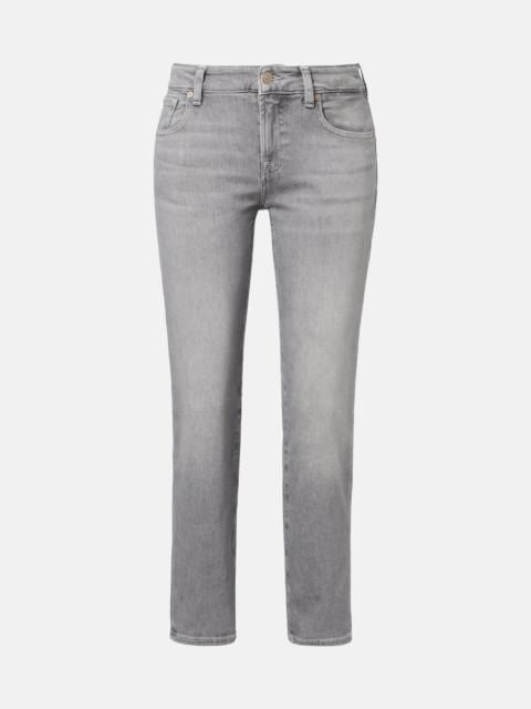 7 For All Mankind Calie cropped straight jeans
