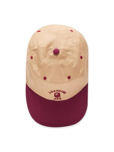 BAPE College Panel Cap 'Beige'