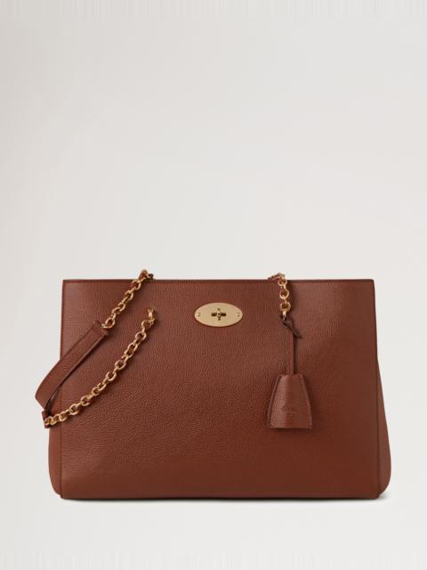 Mulberry Lily Chain Tote
Oak Two-Tone Small Classic Grain