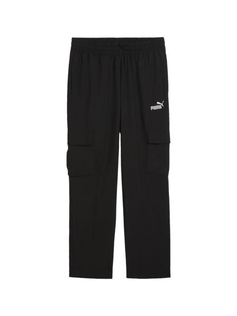 PUMA Essentials No. 1 Logo Woven Cargo Pants "PUMA Black" 682663 01