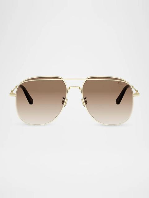 Dior Petit CD A1U 56MM Pilot Sunglasses