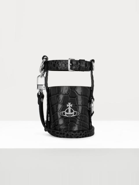 Vivienne Westwood CROCODILE OPEN WATER BOTTLE HOLDER