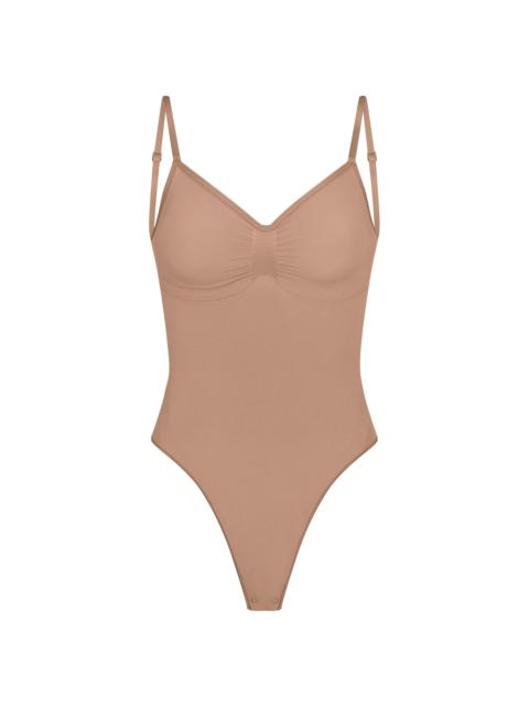 SKIMS Women's Smoothing Low-Back Bodysuit - Sienna
