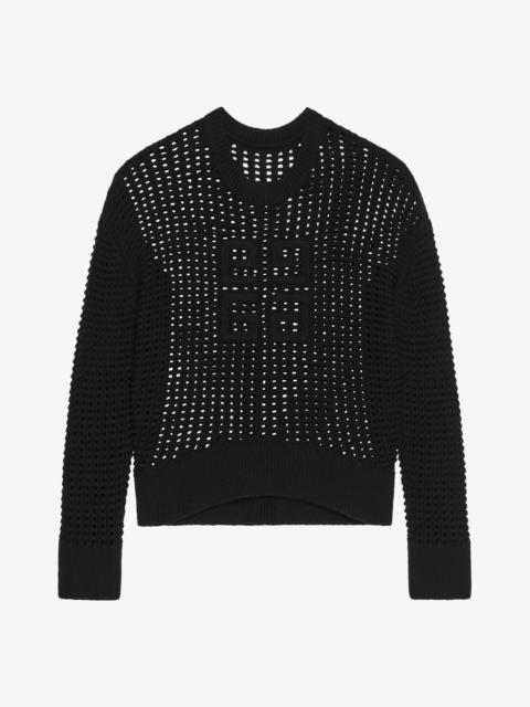 Givenchy 4G SWEATER IN WOOL AND CASHMERE
