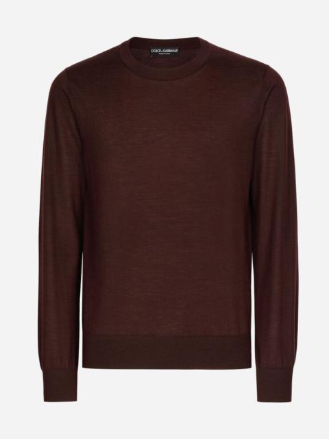 Extra-fine cashmere round-neck sweater