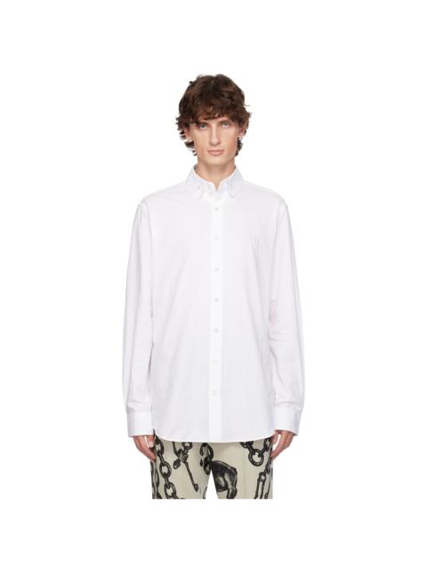 Vivienne Westwood White Two Button Krall Shirt