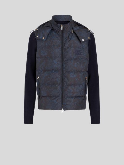 PAISLEY TRAVEL DOWN JACKET WITH HOOD