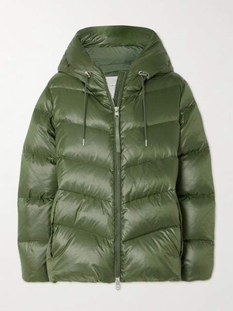 VARLEY Madelina Hooded Quilted Shell Down Jacket
