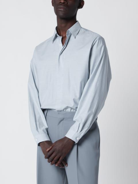 LARDINI Light Blue Cotton Blend Shirt