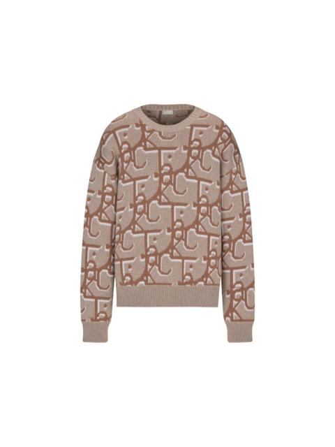 Dior Dior x CACTUS JACK Oversized Sweater Beige/Brown