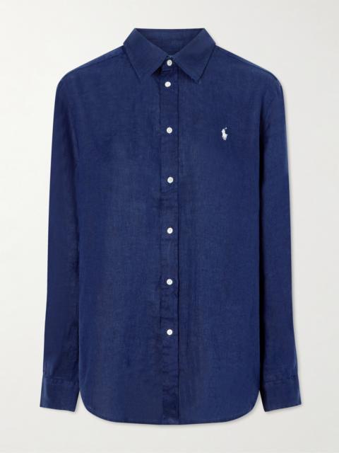 Polo Ralph Lauren Embroidered Linen Shirt